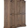Argos Home Puerto Rico 3 Door Wardrobe - Dark Pine