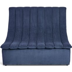 Habitat 60 Scoop Fabric Chair - Navy