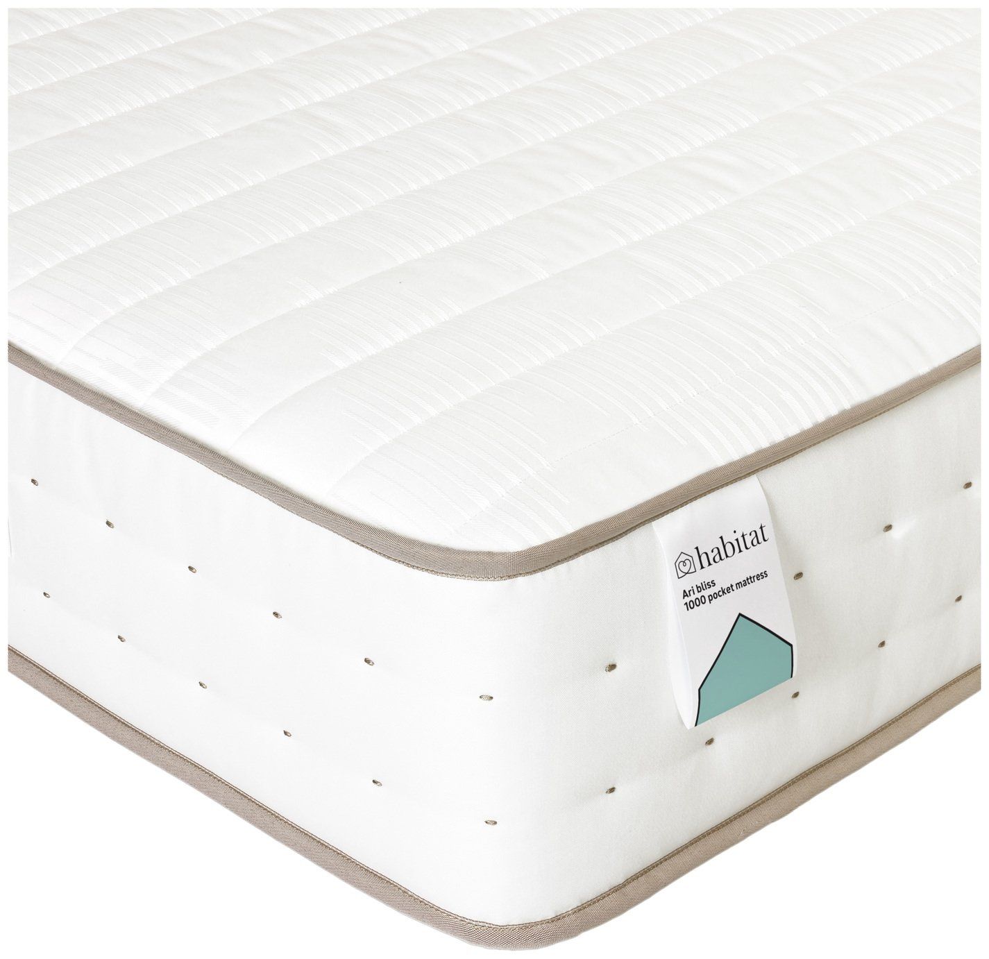Habitat Ari Natural 1000 Pocket Bliss Mattress - Single