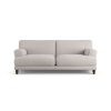 Habitat Askem Fabric 3 Seater Sofa - Natural - Dark Leg