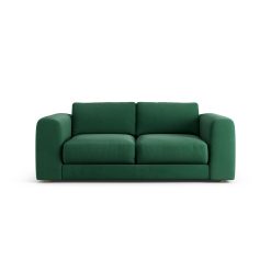 Habitat Ayr Fabric 3 Seater Sofa - Green