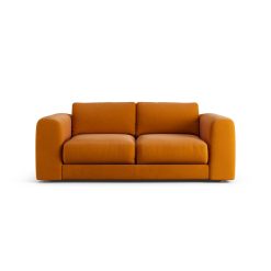 Habitat Ayr Fabric 3 Seater Sofa - Orange