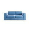 Habitat Ayr Fabric 3 Seater Sofa - Sky Blue
