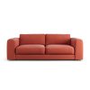 Habitat Ayr Fabric 4 Seater Sofa - Papaya