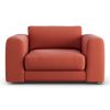 Habitat Ayr Fabric Cuddle Chair - Papaya