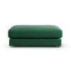Habitat Ayr Fabric Footstool - Green - Ash Leg