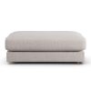 Habitat Ayr Fabric Footstool - Natural