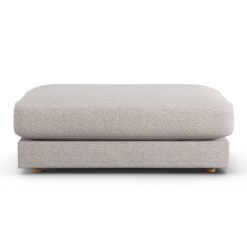 Habitat Ayr Fabric Footstool - Natural