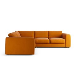 Habitat Ayr Reversible Corner Sofa - Orange
