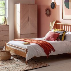 Habitat Chiltern Spindle Double Wooden Bed Frame - Oak