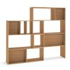 Habitat Extendable Wide Shelving Unit - Oak