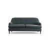 Habitat Frome Fabric 2 Seater Sofa - Charcoal - Dark Leg