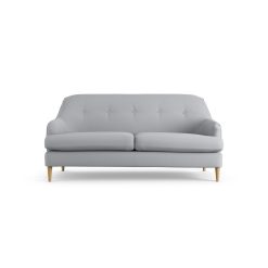 Habitat Frome Fabric 2 Seater Sofa - Grey - Ash Leg