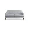 Habitat Frome Fabric 2 Seater Sofa - Grey - Dark Leg