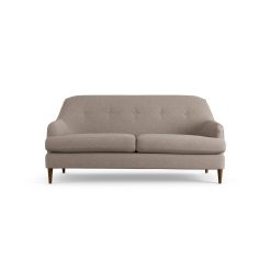 Habitat Frome Fabric 2 Seater Sofa - Mocha - Dark Leg