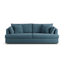 Habitat Holmfirth Fabric 4 Seater Sofa - Blue
