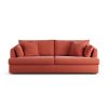 Habitat Holmfirth Fabric 4 Seater Sofa - Papaya