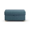 Habitat Holmfirth Fabric Footstool - Blue