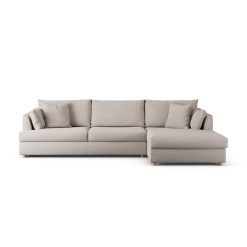 Habitat Holmfirth Right Hand Corner Sofa - Stone