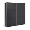 Habitat Holsted Large Sliding Wardrobe - Anthracite