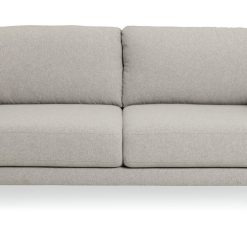 Habitat Jacob Fabric 3 Seater Sofa - Stone