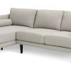 Habitat Jacob Fabric Left Hand Corner Sofa - Stone