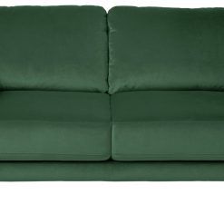 Habitat Jacob Velvet 2 Seater Sofa - Emerald Green