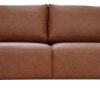 Habitat Julien Faux Leather 2 Seater Sofa - Tan