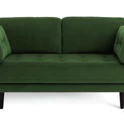 Habitat Kleo Fabric 2 Seater Sofa - Forest Green