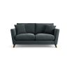Habitat Lomond Fabric 2 Seater Sofa - Charcoal - Dark Leg