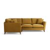 Habitat Lomond Left Hand Corner Sofa - Gold - Dark Leg