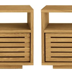 Habitat Max 2 Bedside Table Set - Oak