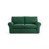 Habitat Molton Fabric 2 Seater Sofa - Green