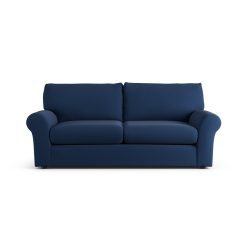 Habitat Molton Fabric 3 Seater Sofa - Navy
