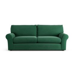 Habitat Molton Fabric 4 Seater Sofa - Green