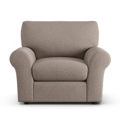 Habitat Molton Fabric Armchair - Mocha