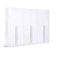 Habitat Munich 6 Door Wardrobe - White