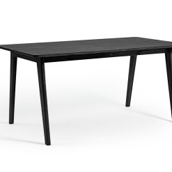 Habitat Nel Wood Veneer 4 Seater Dining Table - Black