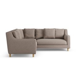 Habitat Swift Reversible Corner Sofa - Mocha - Ash Leg