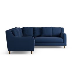 Habitat Swift Reversible Corner Sofa - Navy - Dark Leg