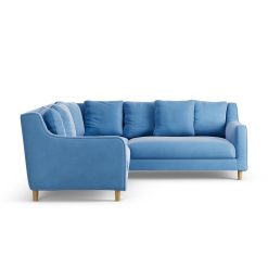 Habitat Swift Reversible Corner Sofa - Sky Blue - Ash Leg