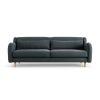 Habitat Turnmill Fabric 4 Seater Sofa - Charcoal - Ash Leg