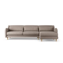 Habitat Turnmill Right Hand Corner Sofa - Mocha