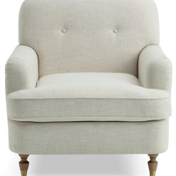 Habitat x Morris & Co. Merton Fabric Armchair - Cream