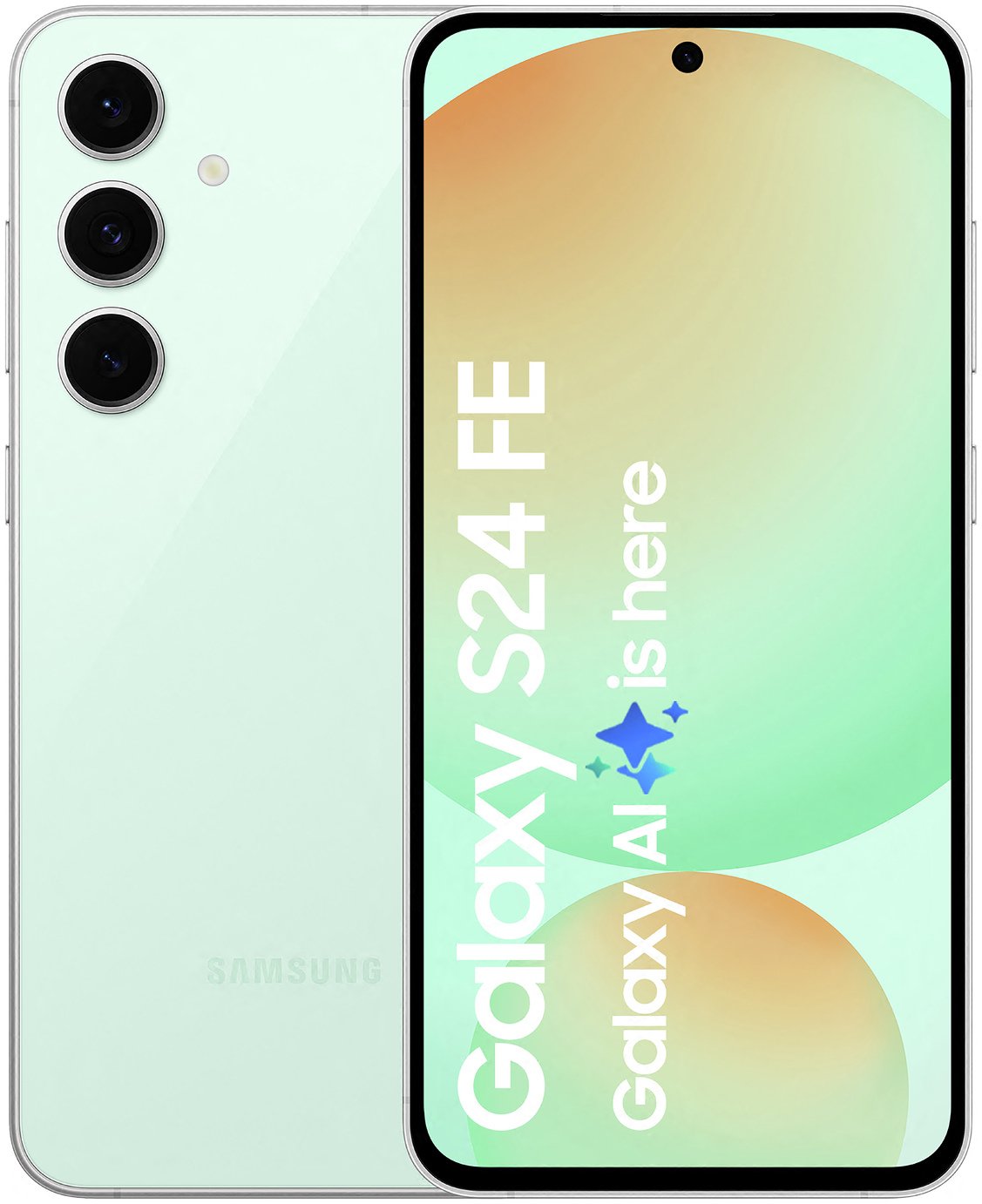 SIM Free Samsung Galaxy S24 FE 5G 256GB AI Mobile Phone Mint