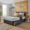 Silentnight Travis Kingsize 2 Drawer Divan Bed - Charcoal
