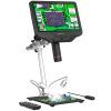 Andonstar AD409 Pro HDMI Digital Microscope, 10.1 inch Soldering Microscope, 300X USB Electronic Microscope Camera for Professional PCB Soldering, Circuit Board, Supports...