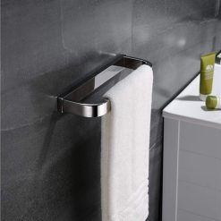 Biutimarden Wall Mounted Towel Ring Stainless Steel, Luxury Hand Towel Holder Polished for Kitchen and Bathroom, Bath Hand Towel Ring Accessories Modern Design