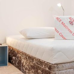 Double Quilted Luxury Mattress Cover/Protector (10") - Fully Zipped Encasement