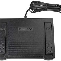 ECS WMP Black Foot Pedal for Windows Media Player USB Computer Accessory